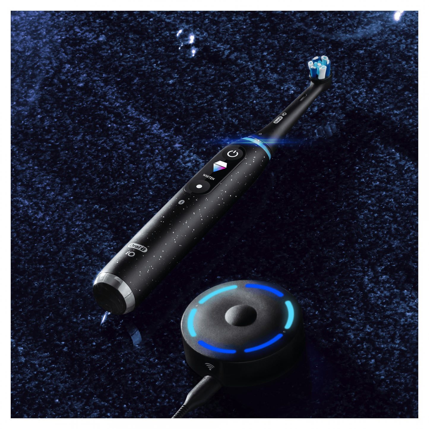 Oral-B Spazzolino Elettrico iO 10 Nero + Oral-B Dentifricio Gengive & Smalto 75ml