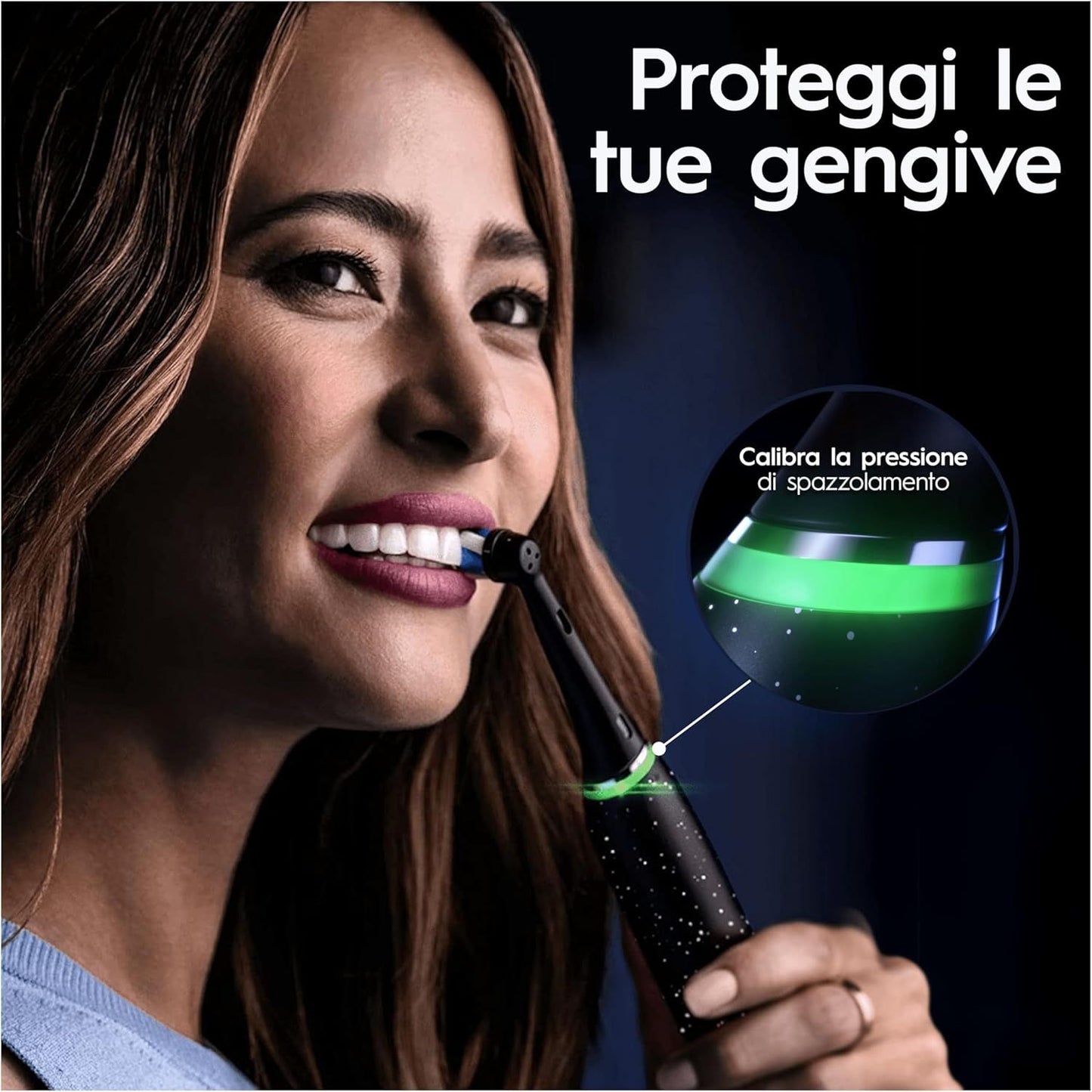 Oral-B Spazzolino Elettrico Duo Pack iO 10 Nero & Bianco, 2 Testine, 2 Custodie Da Viaggio + Oral-B Dentifricio Pro-Expert Advanced Pulizia Profonda (Prevenzione Per 24 Ore)