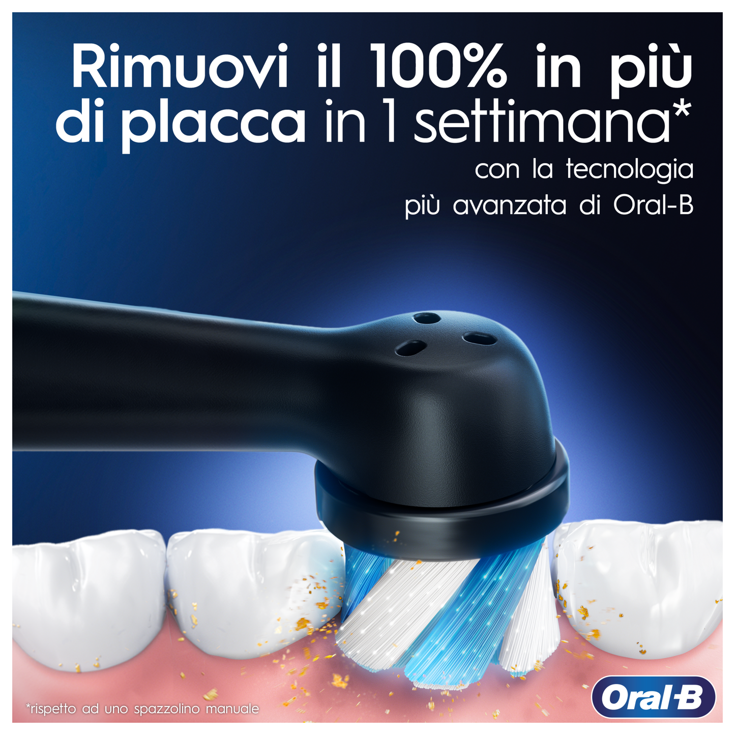 Oral-B Spazzolino Elettrico iO 9 Nero, 2 Testine, 1 Custodia Da Viaggio + Oral-B Dentifricio Pro-Expert Advanced Pulizia Profonda (Prevenzione Per 24 Ore)