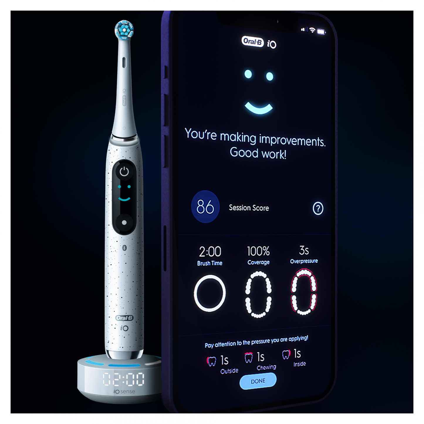 Oral-B Spazzolino Elettrico iO 10 Bianco