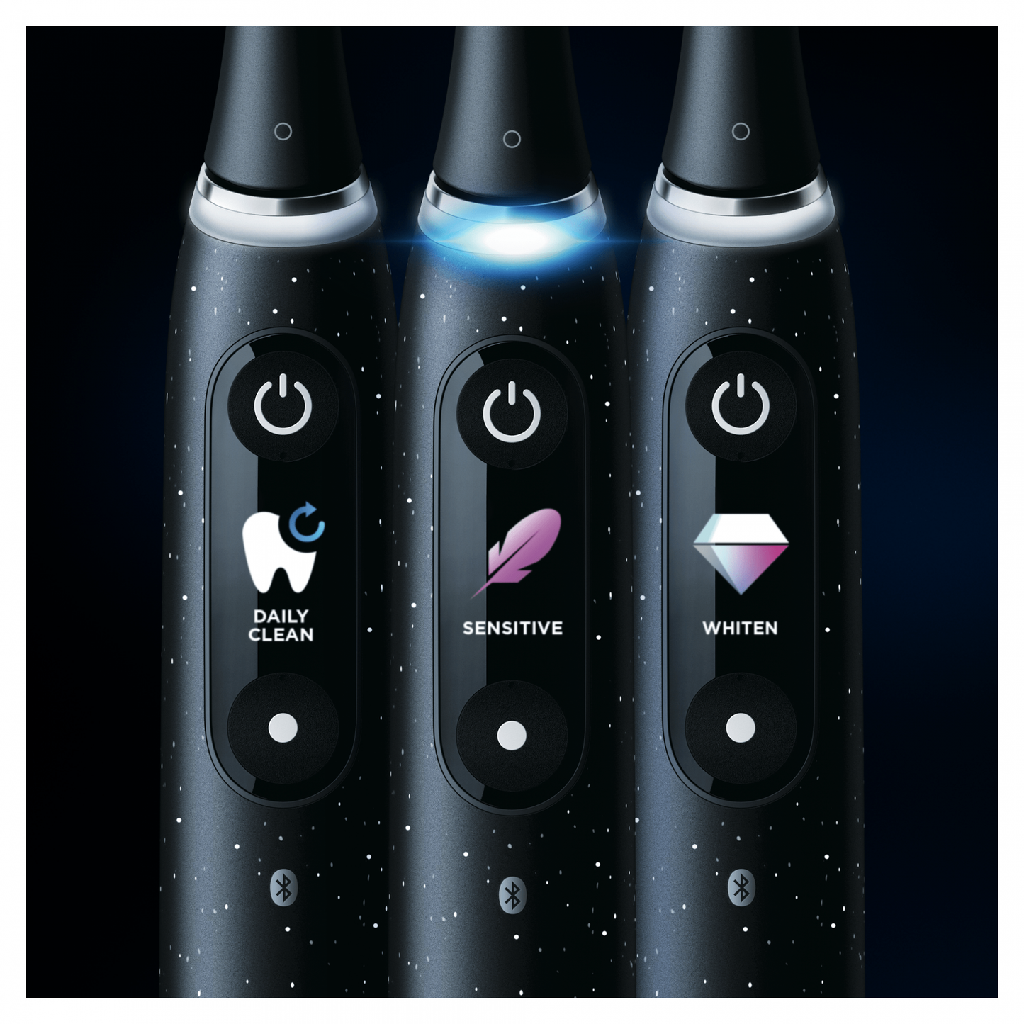 Oral-B iO 10 Duo Pack Nero, 2 Spazzolini Elettrici Ricaricabili