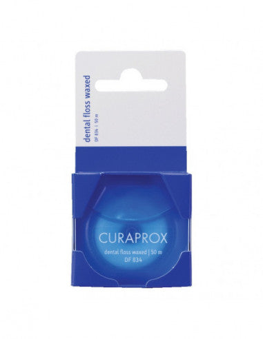 Curaprox Df 834 Zahnseide gewachst 50 Meter