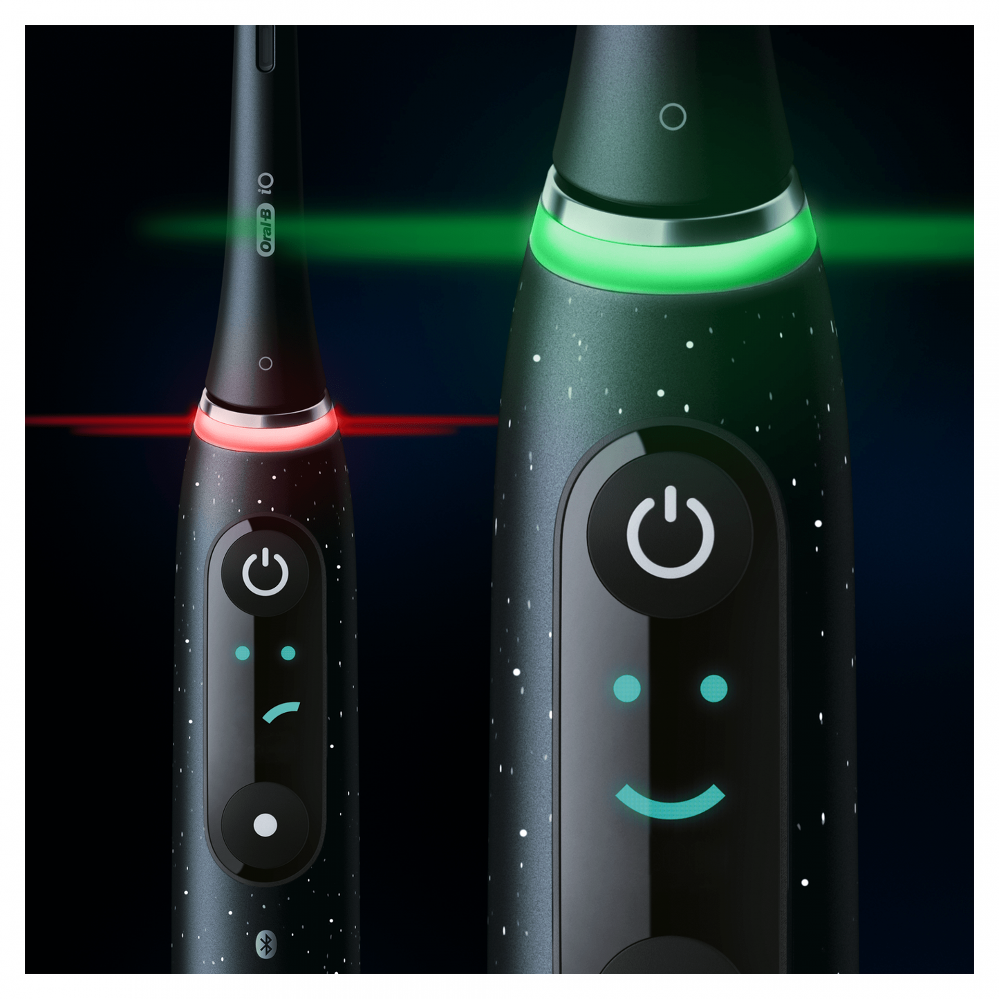 Oral-B iO 10 Duo Pack Nero, 2 Spazzolini Elettrici Ricaricabili