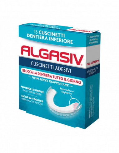Algasiv Haftmittel für Unterkieferprothese 15 Stück