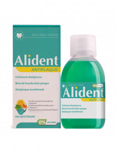 Alident Anti-Plaque Mundwasser mit antibakterieller Wirkung 250 ml