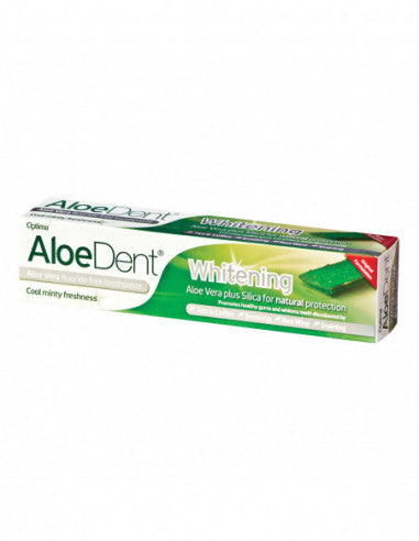Aloedent Whitening Zahnpasta mit Aloe Vera und Kieselsäure 100 ml