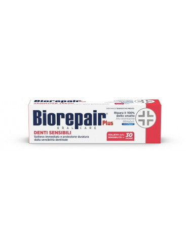 Mundhygiene Biorepair Plus Zahnpasta Empfindliche Zähne 75ml