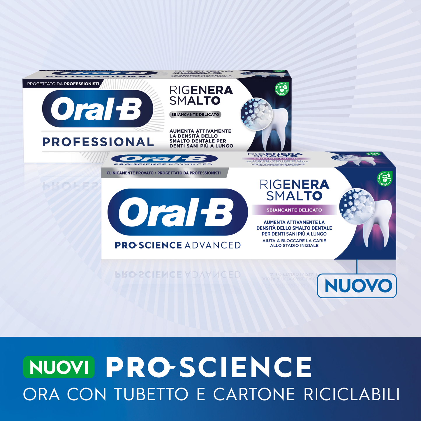 Oral-B iO 10 Electric Toothbrush Black, 1 Head, 1 Travel Case + Oral-B Pro-Science Advanced Toothpaste Regenerates Gentle Whitening Enamel