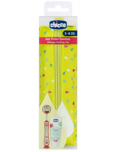Chicco Zahnpflegeset 3-6 Jahre Rosa