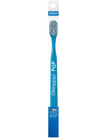 CLINODENT POP BLAU MITTLERE ZAHNBÜRSTE