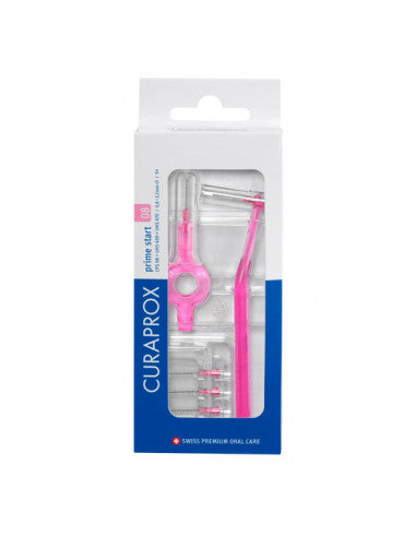 Curaprox Cps 08 Interdental Brush Prime Start 08 Pink 5 Pieces