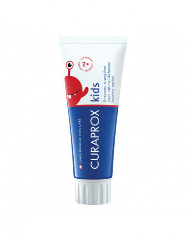 Curaprox Kids Zahnpasta Erdbeergeschmack 950ppm 60 Ml