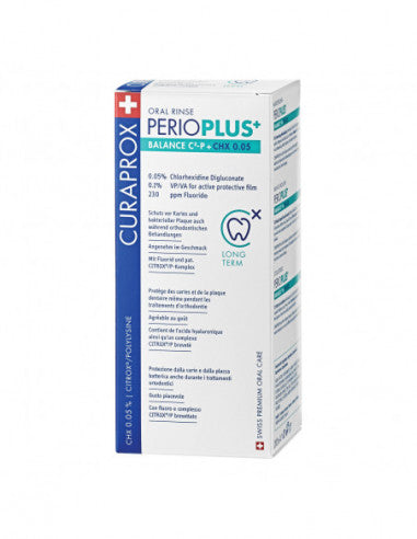 Curaprox Perioplus+ Balance Chx 0,05% 200ml