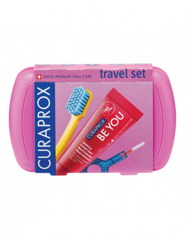 Curaprox Travel Set Pink