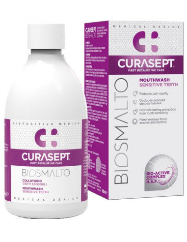 Curasept Biosmalto Mouthwash Sensitive Teeth 300 Ml