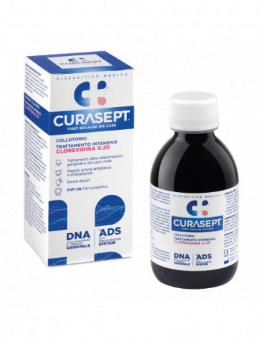 Oral Hygiene Anti-Plaque Mouthwash Curasept 0.20 Ads + Dna 200ml