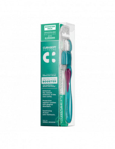 Curasept Daycare Booster Toothpaste 75ml + Toothbrush Herbal Invasion