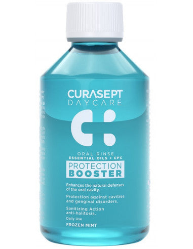 Curasept Daycare Mouthwash Protection Booster Frozen Mint 250 Ml