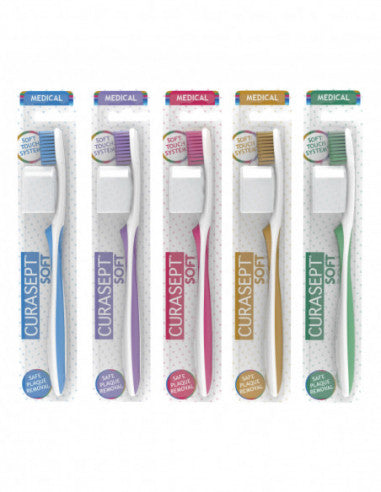 Curasept Soft Medical Toothbrush Color Blue