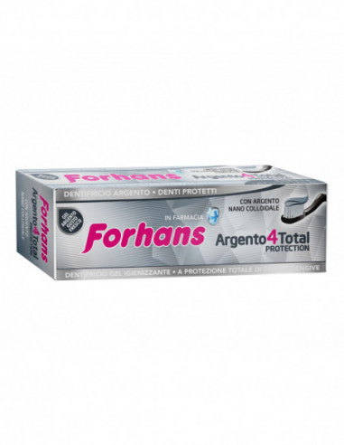 Silber 4 Weiße Zahnpasta Forhans 75 Ml