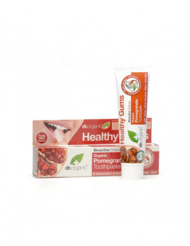 Dr Organic Granatapfel-Zahnpasta 100ml