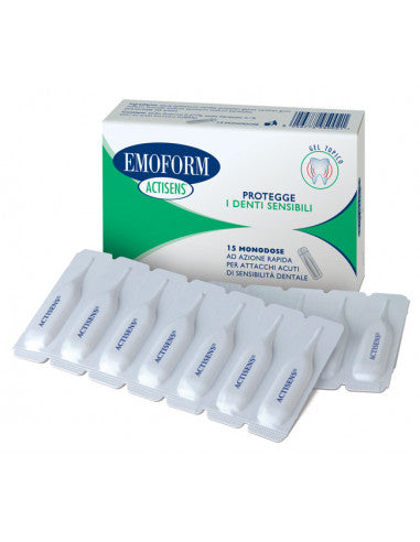Emoform Actisens Gel 15 Fläschchen mit 2 ml