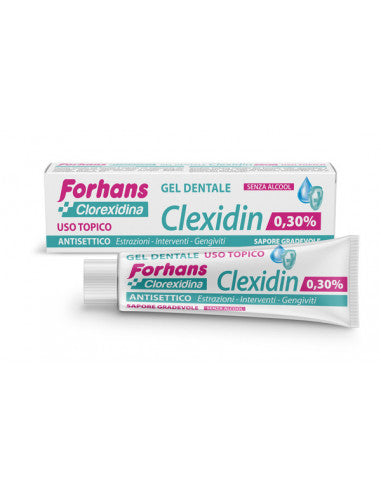 Forhans Clexidin Chlorhexidin Gel Mundwasser 0,30% 30