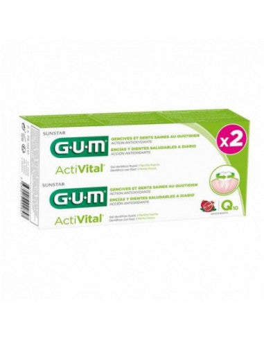 Gum Activital Zahnpasta Gel Duo 75 Ml