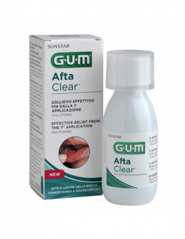 Gum Aftaclear Rinse 120 ml Mundwasser