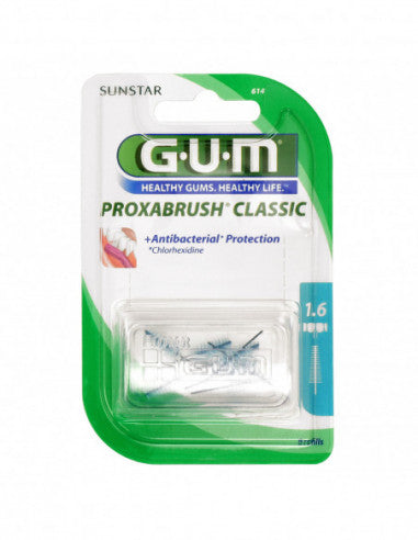Gum Proxabrush Classic 614 Interdentalbürste 8 Stück