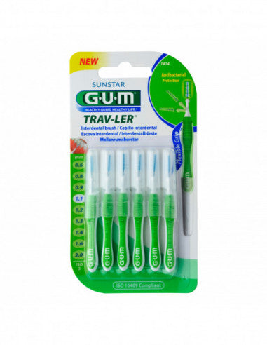 Gum Trav-ler 1.1 Interdentalbürste Promo 4 + 2 Stück