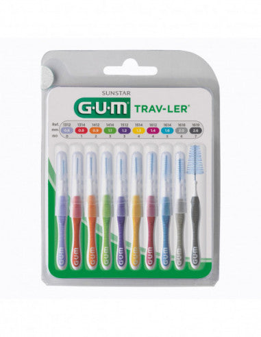 Gum Trav-ler Interdentalbürsten 10 Stück