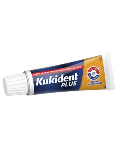 Kukident Plus Haftcreme für Zahnprothesen mit Doppelwirkung, 40 g