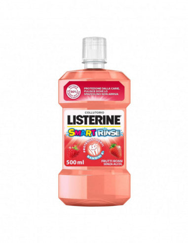 Listerine Smart Rinse Mouthwash 500ml