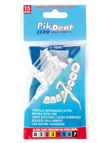 Pikdent Zero Narrow Spaces 15 Interdental-Gabeln