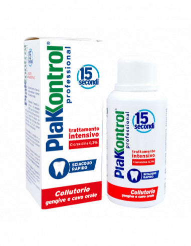 Plakkontrol 15 Sekunden Mundwasser 250 ml