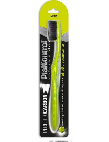 Plakkontrol Perfect Carbon Manual Toothbrush Blister 1 Piece