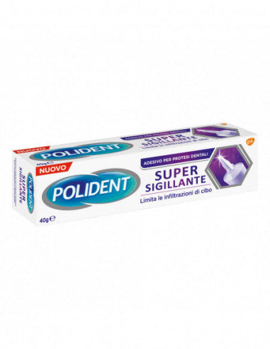 Polident Super Seal+Sealant Zahnprothesenkleber 40g