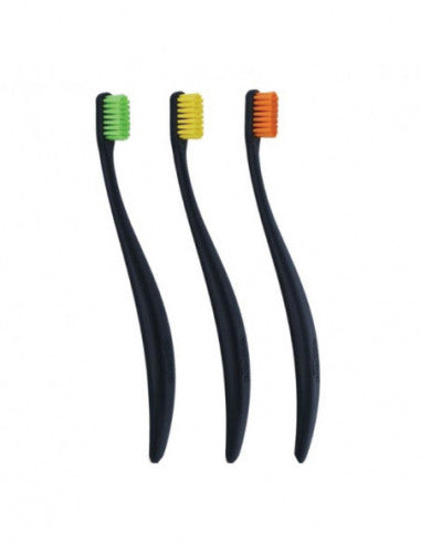 Promis Trio Zahnbürste Schwarz
