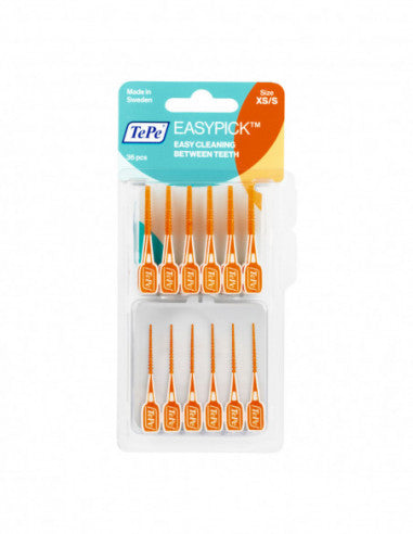 Tepe Interdentalbürsten Easypick Extraklein/klein Orange 36 Stück