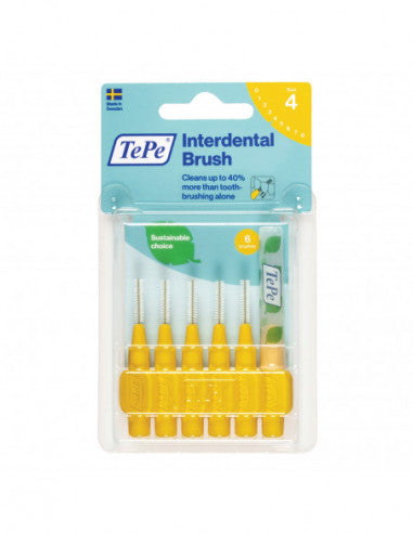 Tepe Interdentalbürste Gelb 0,7 mm 6 Stück