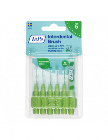 Tepe Interdentalbürste Grün 0,8mm 6 Stück