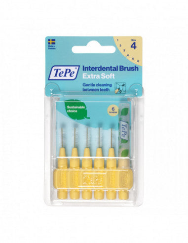 Tepe Interdentalbürste Xsoft Gelb 0,7mm 6 Stück